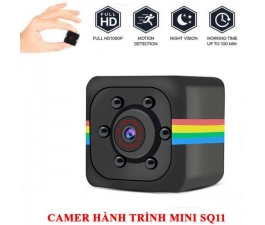 Camera Hành trình Mini SQ11 Full HD 1080P Chống rung, Led hồng ngoại quay đêm chụp ảnh