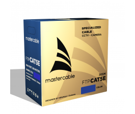 Cáp mạng MASTER CABLE CAT5E FTP | CCA | Solid 24AWG | PVC