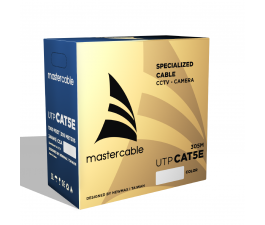 Cáp mạng MASTER CABLE CAT5E UTP | CCA | Solid 24AWG | PVC