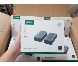 Hộp nối dài HDMI - LAN Ugreen (90811EU) 50m