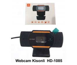 WEBCAM KÈM MICROPHONE CHO MÁY TÍNH KISONLI KS-HD1085 (1080P, MIC)